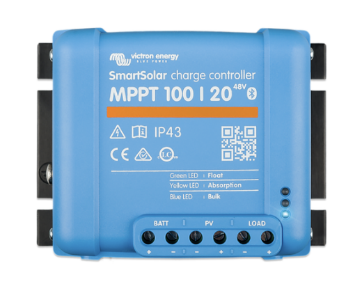 Picture of VICTRON 20A 12/24/48V SMARTSOLAR CHARGE CONTROLLER MPPT 100/20 (SCC110020160R)